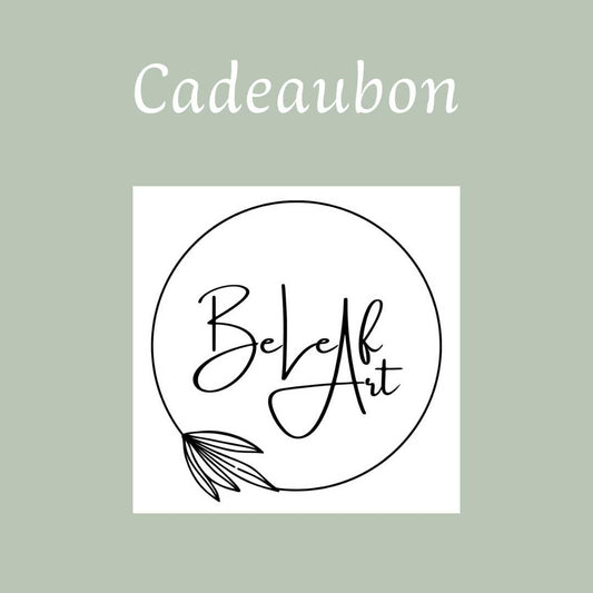Digitale cadeaubon van BeLeaf Art - handgemaakte botanische sieraden