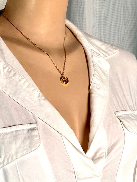 kievitsbloem in brass hanger