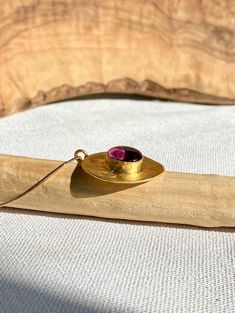 magical flower pendant and brace with real rose petals 22k gold plated brass high quality