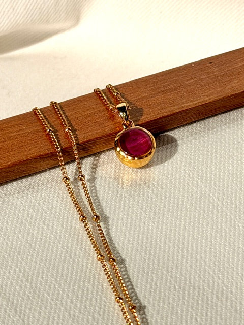 detail sieraden BeLeaf Art roze bloem in hanger 22k verguld brass